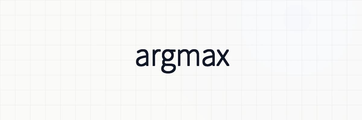 argmax