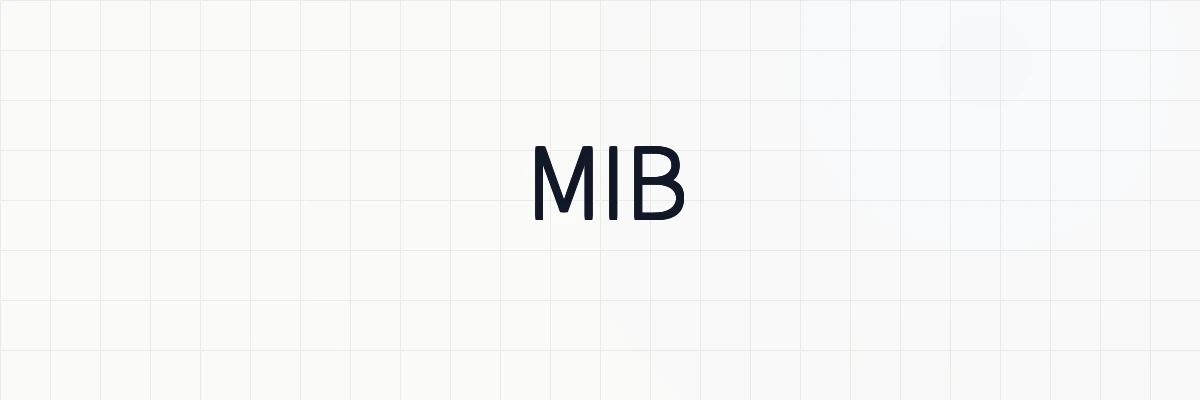 MIB（Management Information Base）とは？ゆるーくわかりやすく解説