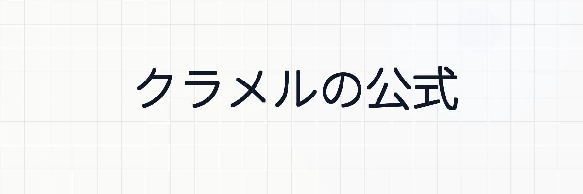 クラメルの公式の意味と証明について