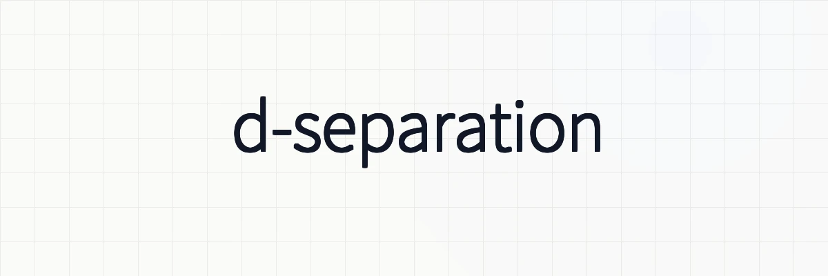 d-separation