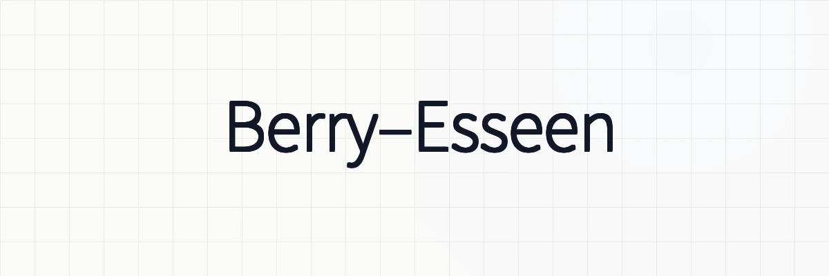 Berry–Esseen