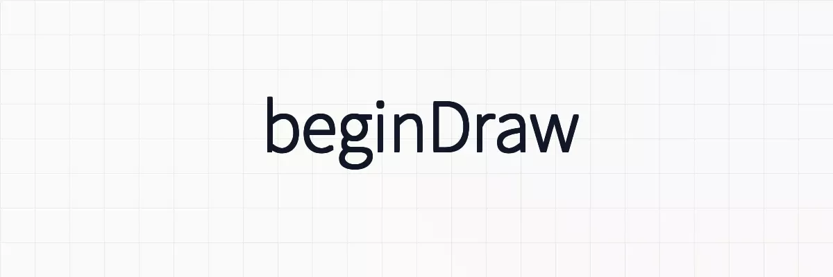 beginDrawとendDrawについて