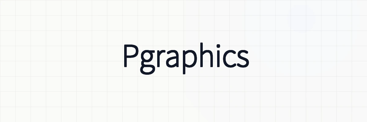 Pgraphicsについて