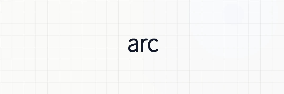 Processingのarcについて