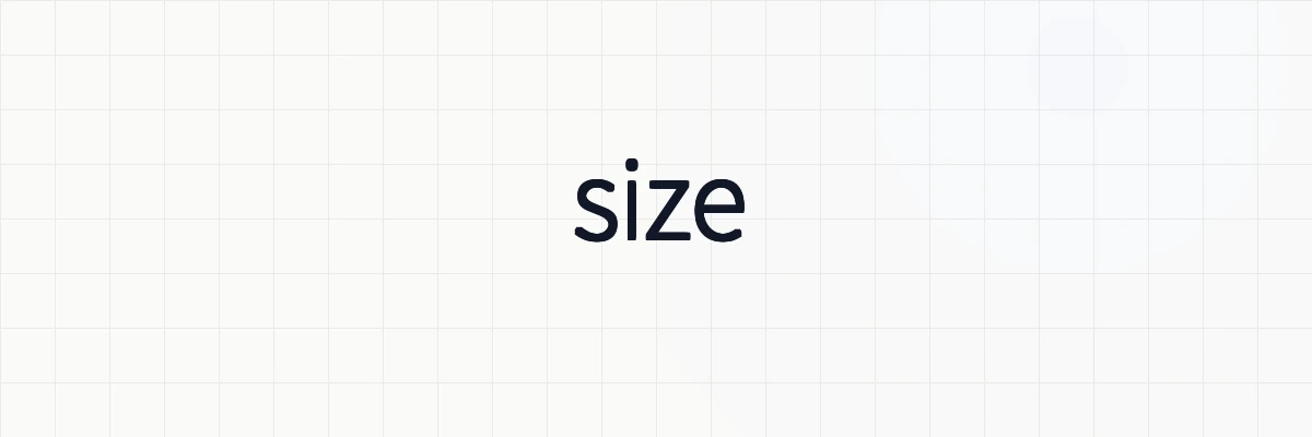 size