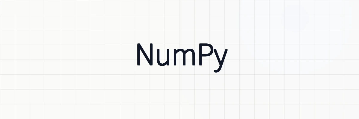 NumPyの簡単な使い方とバージョン確認について