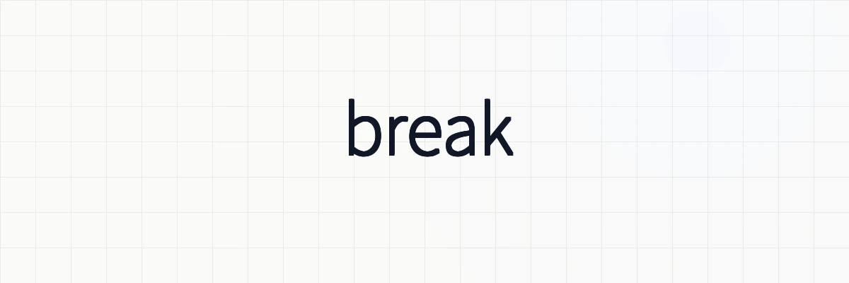 【Python】break,continue,passの使い方について